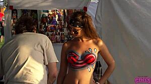 rock fest daytime flashers bare sexy asses and tits backstage for real uncensored thrills