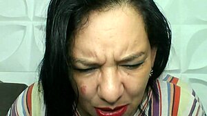 what secrets hide behind this hot mother-in-law's teasing smile?