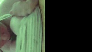 My huge saggy tits love dildo titjob play