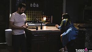 Latina milf xwife karen: you ready for this masked man's rough deepthroat facefuck?