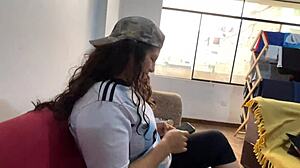 Gamer Friend Loses Gives Oral Anal Celebration Fuck