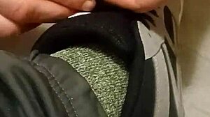 my friend totally trashes my sneakers for fun