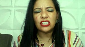 what secrets hide behind this hot mother-in-law's teasing smile?