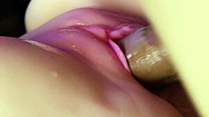 Oiled Latina Fuck Doll Takes Creampie Deep in Her Squelching Pink Pussy Close-Up