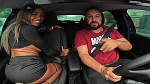 ana sasuga strips naked cruising sao paulo streets for car sex