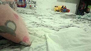 chubby mama cleans room with her juicy curves teasing