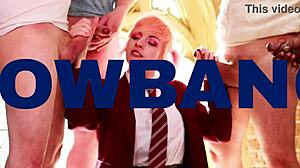 British Teen Facesits Lucky Guy