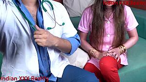 indian doctor fucks patient pussy hard in hindi!