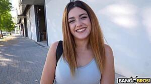 andrea lapiedra twerks shyly with thick dick stuffed in asshole