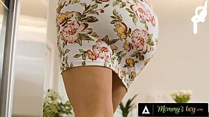 perv stepson caught filming under richelle ryan's dress with toy camera?