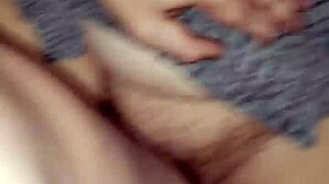 Wife's Moaning Creampie Orgasm Fills Her Deep!