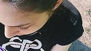 wow i suck lynela nira and king gontier's monster cocks till facial cumshots!