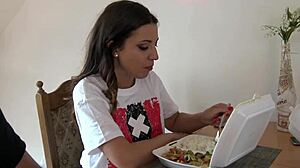 Tight ass wedgie lingerie backstage tease