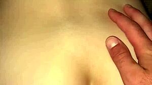 first time couple fucks wildly on hotel balcony outdoors