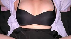 Busty Student Creampied Raw By Senior In Dorm