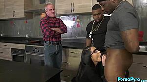 Avi Love Cucks Rich Boyfriend with Big Black Cocks