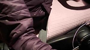 stranger i picked up on highway sucks my cock like a pro roadside