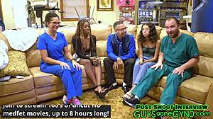 Nurse Angel Humiliates Patient with Anal Fingering