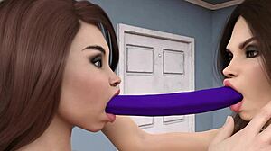 sexbot game plays mommy lover dildo action