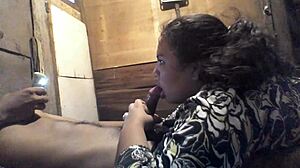 Fat BBW Delivers Epic Throat-Choking Buena Mamada!