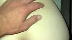 first time couple fucks wildly on hotel balcony outdoors