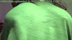 hey fans, horny indian aunty flaunts her huge boobs solo