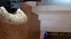 spy cam catches couple fucking in living room