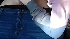 i pick up cute teen for car blowjob and swallow