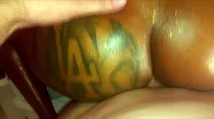 hot negras shake asses wildly in interracial frenzy!