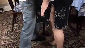 Chubby girl shows off her curves