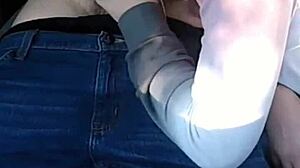 i pick up cute teen for car blowjob and swallow