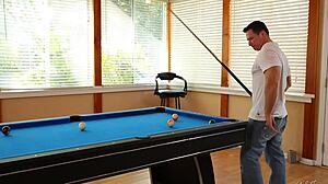 Petite Teen Darling Deepthroats Juicy Shaft to Orgasmic Cumshot