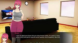 let's dive into sullied rose's big tits pussy play