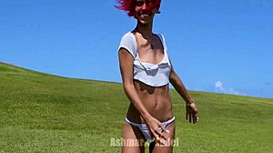 Braless Nip Slips Upskirts Barefoot!