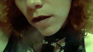 Sexy Skinny Latina Smokes in Lingerie First Time