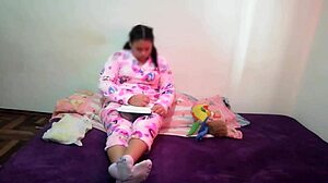 hey, got this horny stepsis always masturbating in her room...