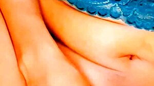 Flat-Chested Shemale's Ass Fisted to Anal Orgasm Explosion