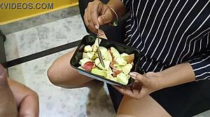 angry indian girlfriend's fat ass fucked hard by boyfriend...