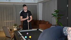 Mariana wanted our billiard balls for her mouth and pussy - mariana martix