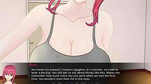 let's dive into sullied rose's big tits pussy play