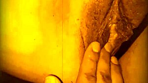 Neighbor fingers my pussy deep while husband works long shifts