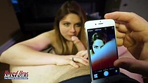 Curvy Brunette Rachel Fucked Wet and Swallows Cum