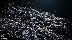 lesbians squirt and piss in mouths during rough pussy kissing and fingering 💦😈