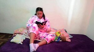 hey, got this horny stepsis always masturbating in her room...