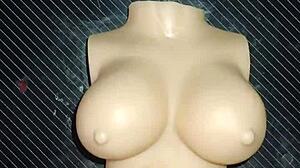 dolly's desk fuck doll gets penetrated every way imaginable close up