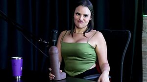 maria bittencourt shows tits after fisting and anal orgasms in sheer red!