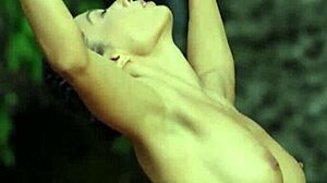 daniella smith naked yoga milf flexes pussy outdoor flexible