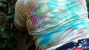 BIG ASS LATINA WIFE POUNDED RAW IN THE WILDS OUTDOOR FUCKFEST