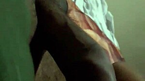 Italian beauty in lima flaunts her pale round ass