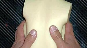 dolly's desk fuck doll gets penetrated every way imaginable close up